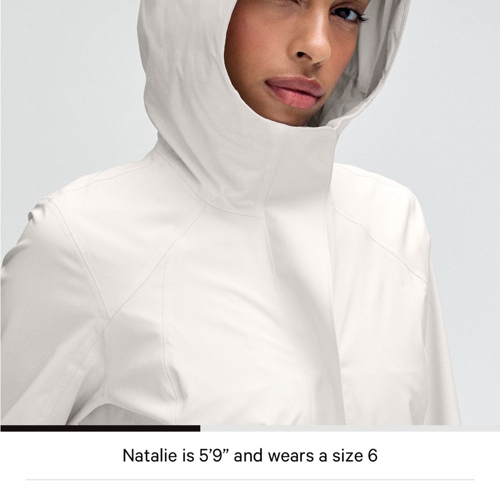 Lululemon Rain Rebel Jacket NWT size 12 - Picture 2 of 9